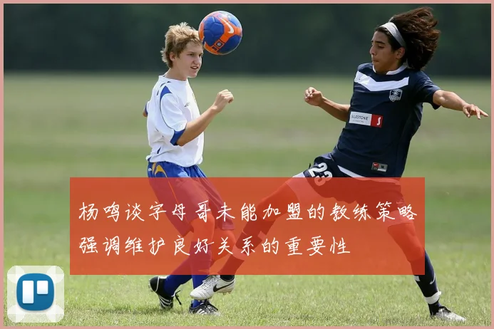 杨鸣谈字母哥未能加盟的教练策略强调维护良好关系的重要性